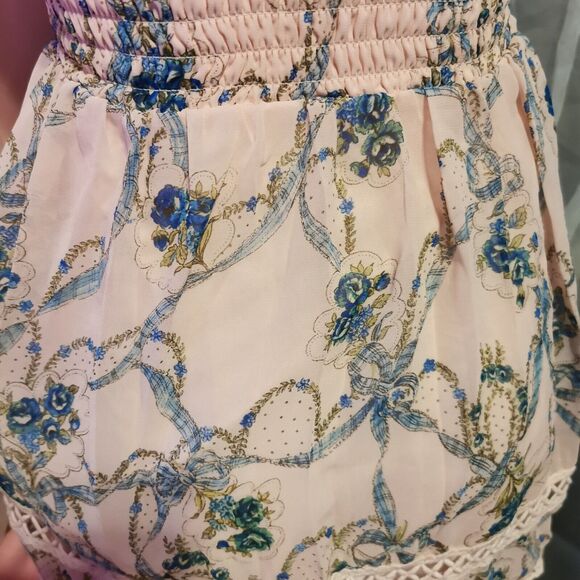 Ank Rouge Size Small Pink Camisole Mini Dress Cami Lace Summer Party Pastel Y2K - Picture 11 of 16